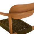 ARMCHAIR OSLO FK9636.05 TEAK WOOD IN NATURAL & ROPE--B'RATED 55x54x80Hcm. ARMCHAIR OSLO FK9636.05 TEAK WOOD IN NATURAL & ROPE--B'RATED 55x54x80Hcm.