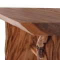 DINING TABLE ULYSES FK9758 SOLID SUAR WOOD IN NATURAL COLORING 250x90x78Hcm.