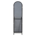 FLOOR STANDING MIRROR JOELY FK9578.01 ALUMINUM FRAME IN BLACK COLOR 40x31x160Hcm. FLOOR STANDING MIRROR JOELY FK9578.01 ALUMINUM FRAME IN BLACK COLOR 40x31x160Hcm.