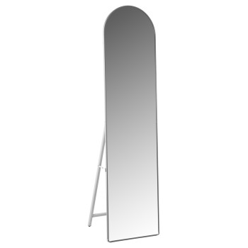 FLOOR STANDING MIRROR JOELY FK9578.40 ALUMINUM FRAME IN SILVER COLOR 40x31x160Hcm.