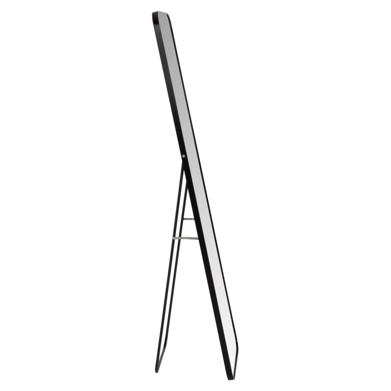 FLOOR STANDING MIRROR BOELY FK9577.01 ALUMINUM FRAME IN BLACK COLOR 40x35x160Hcm.