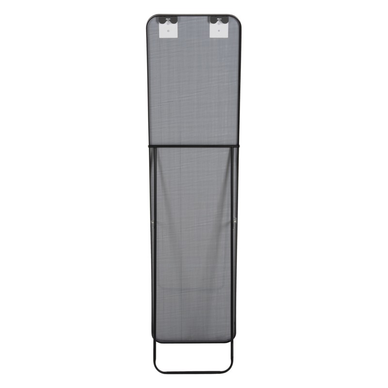 FLOOR STANDING MIRROR BOELY FK9577.01 ALUMINUM FRAME IN BLACK COLOR 40x35x160Hcm.