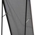 FLOOR STANDING MIRROR BOELY FK9577.01 ALUMINUM FRAME IN BLACK COLOR 40x35x160Hcm.