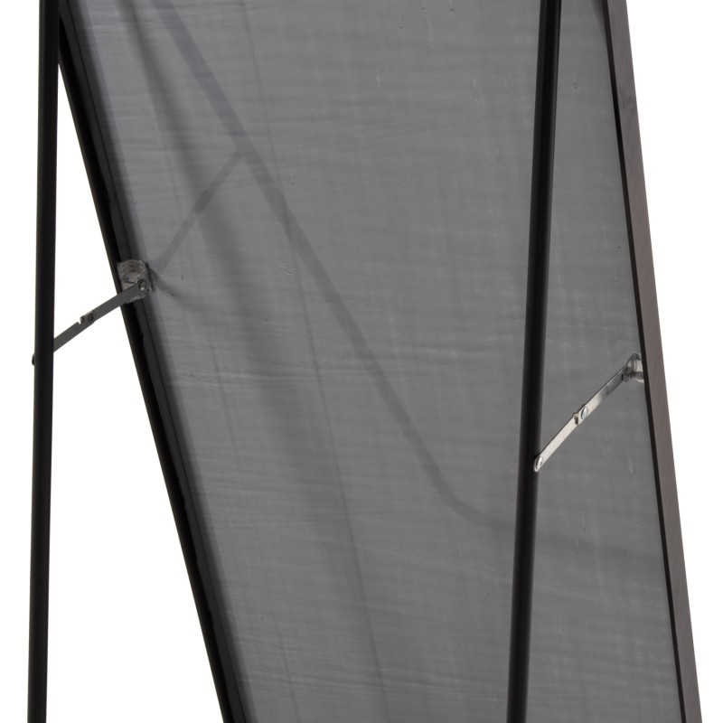 FLOOR STANDING MIRROR BOELY FK9577.01 ALUMINUM FRAME IN BLACK COLOR 40x35x160Hcm.