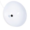 CEILING PENDANT LAMP FK4079 WHITE METAL ROUND CAP Φ40x125Hcm. CEILING PENDANT LAMP FK4079 WHITE METAL ROUND CAP Φ40x125Hcm.