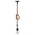 CEILING PENDANT LAMP FK4043 ROPE 1M LONG AND 2cm THICK-E27 SOCKET CEILING PENDANT LAMP FK4043 ROPE 1M LONG AND 2cm THICK-E27 SOCKET