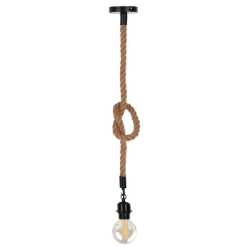 CEILING PENDANT LAMP FK4043 ROPE 1M LONG AND 2cm THICK-E27 SOCKET