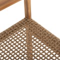 ARMCHAIR NARLEY FK9824 TEAK WOOD-SYNTHETIC ROPE IN NATURAL COLOR 60.5x52x76Hcm. ARMCHAIR NARLEY FK9824 TEAK WOOD-SYNTHETIC ROPE IN NATURAL COLOR 60.5x52x76Hcm.