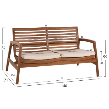 OUTDOOR LOUNGE SET 4PCS DOVER FK9624 RECYCLED TEAK WOOD-CUSHIONS IN MOCHA COLOR OUTDOOR LOUNGE SET 4PCS DOVER FK9624 RECYCLED TEAK WOOD-CUSHIONS IN MOCHA COLOR
