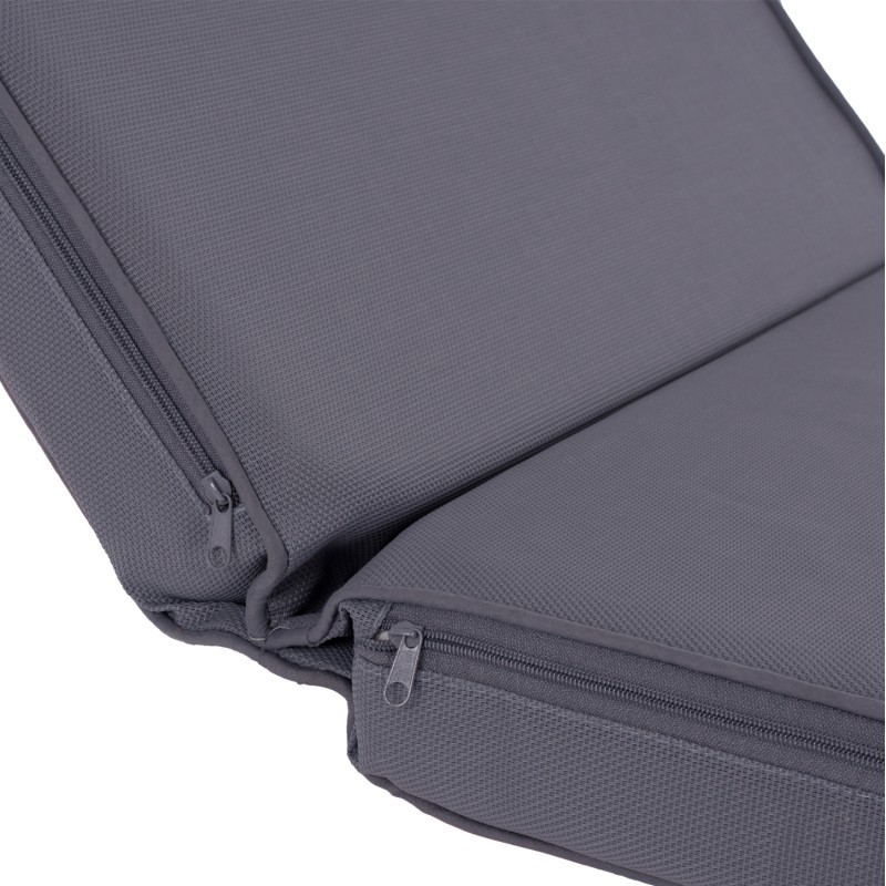SUNBED CUSHION SIFNOS TEXTLINE GREY FK11236.30T 196(117+1+78)x58x9cm. SUNBED CUSHION SIFNOS TEXTLINE GREY FK11236.30T 196(117+1+78)x58x9cm.