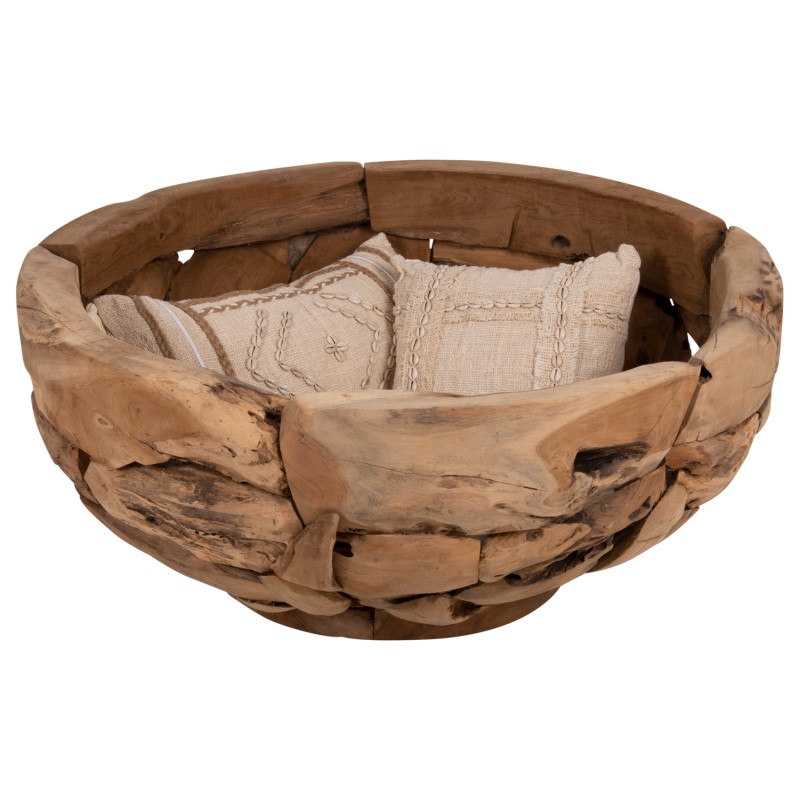 COFFEE TABLE ROUND FK4279 TEAK TREE ROOT PIECES IN NATURAL COLOR Φ100x43,5Hcm. COFFEE TABLE ROUND FK4279 TEAK TREE ROOT PIECES IN NATURAL COLOR Φ100x43,5Hcm.
