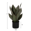 DECORATIVE SYNTHETIC PLANT IN POT FK7996 BROADLEAF SANSEVIERIA Φ14x12-51Υεκ. DECORATIVE SYNTHETIC PLANT IN POT FK7996 BROADLEAF SANSEVIERIA Φ14x12-51Υεκ.
