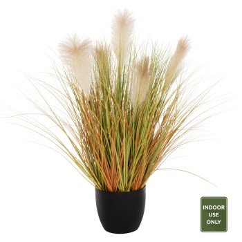 DECORATIVE SYNTHETIC PLANT IN POT FK4010 PHRAGMITES AUSTRALIS Φ24x18-91Hcm.