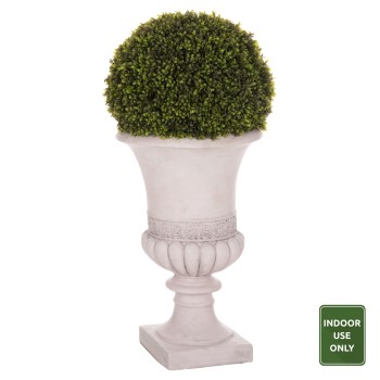 DECORATIVE SYNTHETIC PLANT IN AMPHORA FK4023 TOPIARY BOXWOOD 82H cm.