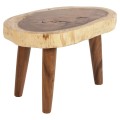 COFFEE TABLE DOMPU FK9630 SOLID SUAR WOOD 8cm THICK TABLETOP 66x44x46Hcm. COFFEE TABLE DOMPU FK9630 SOLID SUAR WOOD 8cm THICK TABLETOP 66x44x46Hcm.