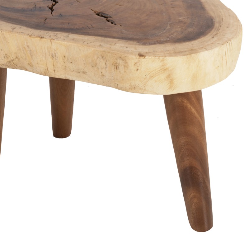 COFFEE TABLE DOMPU FK9630 SOLID SUAR WOOD 8cm THICK TABLETOP 66x44x46Hcm. COFFEE TABLE DOMPU FK9630 SOLID SUAR WOOD 8cm THICK TABLETOP 66x44x46Hcm.