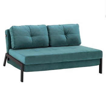 SOFA-BED CONSTANCE FK3079.15 MINT VELVET  2½-SEATER 151x92x66Hcm.