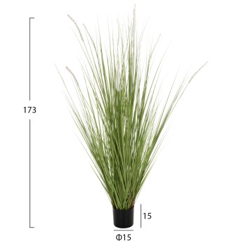 DECORATIVE SYNTHETIC PLANT IN POT FK4017 BRISTLEGRASS 173Hcm. DECORATIVE SYNTHETIC PLANT IN POT FK4017 BRISTLEGRASS 173Hcm.