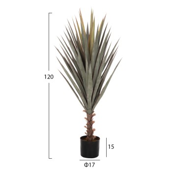 DECORATIVE SYNTHETIC PLANT IN POT FK7987 SISAL AGAVE 120Hcm. DECORATIVE SYNTHETIC PLANT IN POT FK7987 SISAL AGAVE 120Hcm.