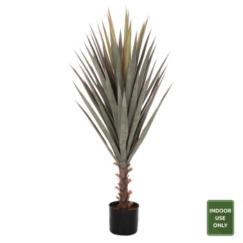 DECORATIVE SYNTHETIC PLANT IN POT FK7987 SISAL AGAVE 120Hcm.