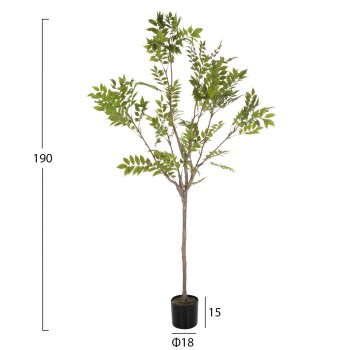 DECORATIVE SYNTHETIC PLANT IN POT FK4006 RANDOM TREE 190Hcm.
