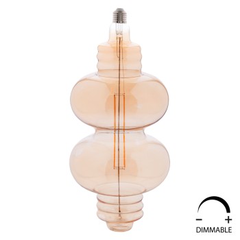 LIGHT BULB LED FILAMENT 8W E27 3000K GOLD COLOR DIMMABLE FK4053.02