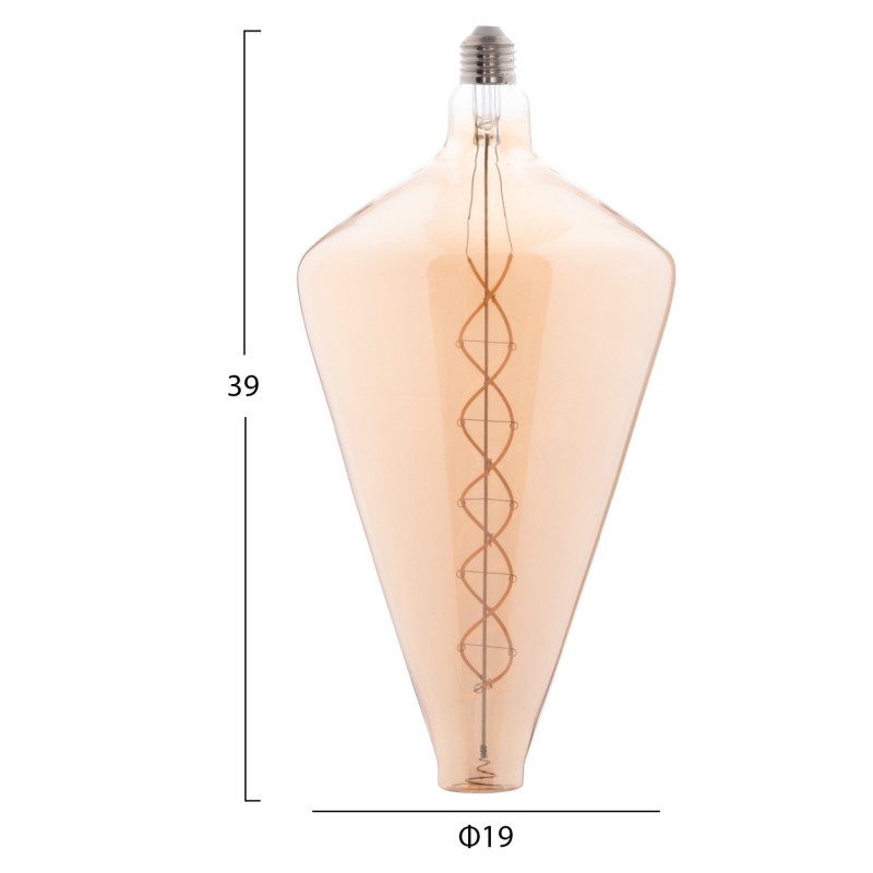 LIGHT BULB FK4054.02 LED FILAMENT 8W E27 3000K GOLD COLOR DIMMABLE LIGHT BULB FK4054.02 LED FILAMENT 8W E27 3000K GOLD COLOR DIMMABLE