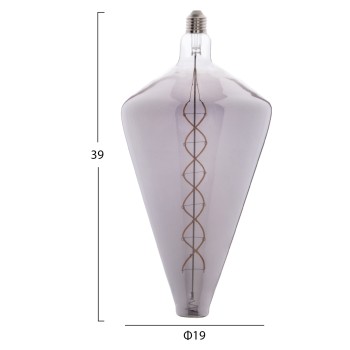LIGHT BULB FK4054.03 LED FILAMENT 8W E27 3000K SMOKE COLOR DIMMABLE LIGHT BULB FK4054.03 LED FILAMENT 8W E27 3000K SMOKE COLOR DIMMABLE