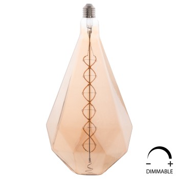 LIGHT BULB FK4057 LED FILAMENT 8W E27 3000K GOLD COLOR DIMMABLE