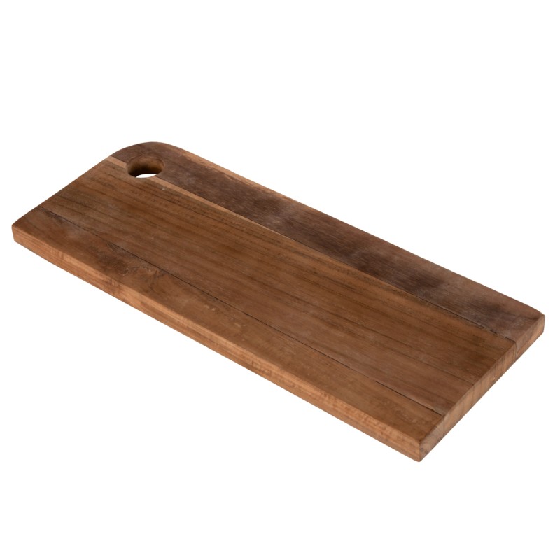 CUTTING BOARD FOR THE KITCHEN FK4291 TEAK WOOD IN NATURAL-WITH HANGING HOLE 15x38,5x2H cm. CUTTING BOARD FOR THE KITCHEN FK4291 TEAK WOOD IN NATURAL-WITH HANGING HOLE 15x38,5x2H cm.
