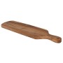 CUTTING BOARD FOR THE KITCHEN FK4285 TEAK WOOD IN NATURAL-WITH HANDLE & HANGING HOLE 15x58x2Hcm.