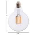 LIGHT BULB ΗΜ4049.01 GLOBO LED FILAMENT 12W E27 3000K CLEAR LIGHT BULB ΗΜ4049.01 GLOBO LED FILAMENT 12W E27 3000K CLEAR