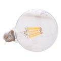 LIGHT BULB FK4050.01 GLOBO LED FILAMENT 8W E27 2700K CLEAR DIMMABLE LIGHT BULB FK4050.01 GLOBO LED FILAMENT 8W E27 2700K CLEAR DIMMABLE