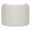 ARMCHAIR RIKER FK9682.04 METAL FRAME-WHITE BOUCLE FABRIC 92x74x69Hcm. ARMCHAIR RIKER FK9682.04 METAL FRAME-WHITE BOUCLE FABRIC 92x74x69Hcm.