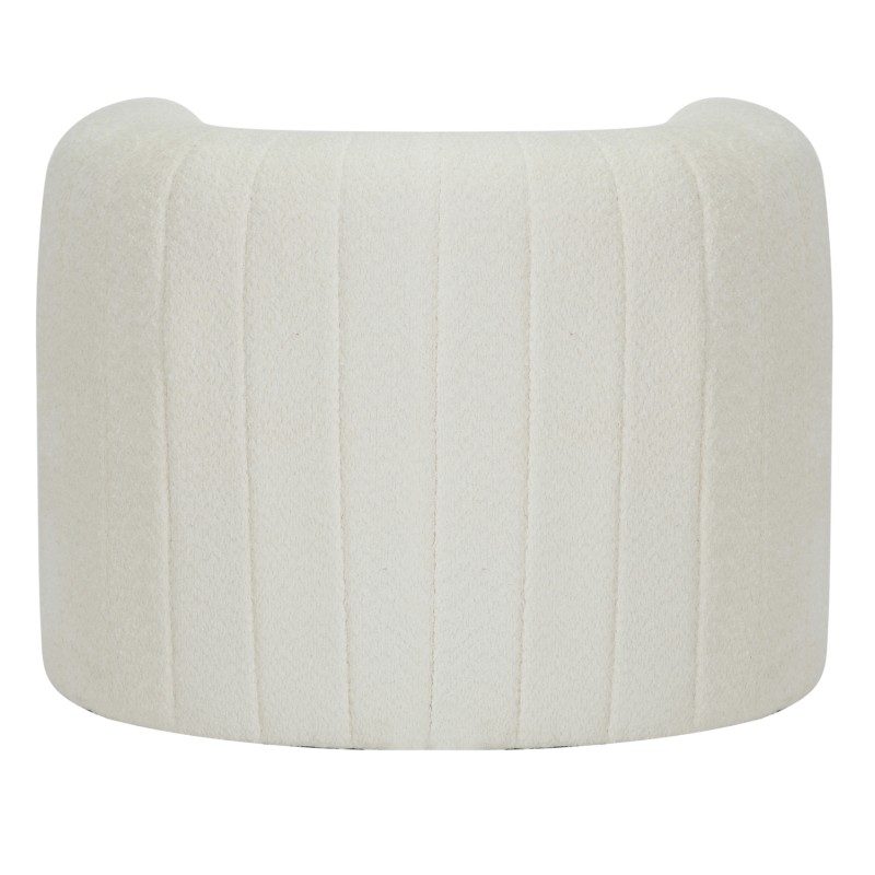 ARMCHAIR RIKER FK9682.04 METAL FRAME-WHITE BOUCLE FABRIC 92x74x69Hcm. ARMCHAIR RIKER FK9682.04 METAL FRAME-WHITE BOUCLE FABRIC 92x74x69Hcm.