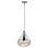 CEILING PENDANT LAMP FK4061 BLACK METAL-ROPE 24,5x21,5x125Hcm.