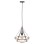 CEILING PENDANT LAMP FK4062 BLACK METAL-ROPE 33x37x128Hcm.