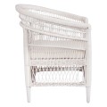 ARMCHAIR MALAWI FK9635.02 MAHOGANY WOOD WITH RATTAN IN WHITE--B'RATED 80x70x86Hcm. ARMCHAIR MALAWI FK9635.02 MAHOGANY WOOD WITH RATTAN IN WHITE--B'RATED 80x70x86Hcm.