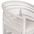 ARMCHAIR MALAWI FK9635.02 MAHOGANY WOOD WITH RATTAN IN WHITE--B'RATED 80x70x86Hcm. ARMCHAIR MALAWI FK9635.02 MAHOGANY WOOD WITH RATTAN IN WHITE--B'RATED 80x70x86Hcm.