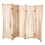 DIVIDER WITH 5 LEAFS ZENDOR FK4320 TEAK BRANCHES IN NATURAL 216-275x180Hcm.