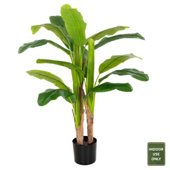 DECORATIVE SYNTHETIC PLANT FK7968 BANΑΝΑ TREE IN POT 123H cm.
