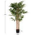 DECORATIVE SYNTHETIC PLANT IN POT FK4003 BAMBOO TREE 155Hcm. DECORATIVE SYNTHETIC PLANT IN POT FK4003 BAMBOO TREE 155Hcm.