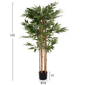 DECORATIVE SYNTHETIC PLANT IN POT FK4003 BAMBOO TREE 155Hcm.