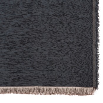 SOFA COVER-THROW WITH FRINGES DREAMTOPIA FK12164.09 IN BLUE COLOR 178X178cm.