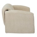SOFA 2-SEATER LAFORGE FK9680.03 METAL FRAME-BEIGE BOUCLE FABRIC 160x80x63Hcm. SOFA 2-SEATER LAFORGE FK9680.03 METAL FRAME-BEIGE BOUCLE FABRIC 160x80x63Hcm.