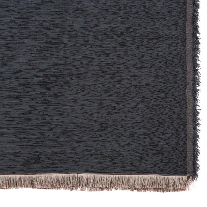 SOFA COVER-THROW WITH FRINGES DREAMTOPIA FK12165.09 IN NAVY BLUE COLOR 295X170cm. SOFA COVER-THROW WITH FRINGES DREAMTOPIA FK12165.09 IN NAVY BLUE COLOR 295X170cm.