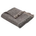 SOFA COVER-THROW WITH FRINGES DREAMTOPIA FK12161.07 IN GREY COLOR 245X170cm. SOFA COVER-THROW WITH FRINGES DREAMTOPIA FK12161.07 IN GREY COLOR 245X170cm.