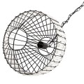 CEILING PENDANT LAMP FK4092 BLACK METAL CAP Φ33,5x29-127,5Hcm. CEILING PENDANT LAMP FK4092 BLACK METAL CAP Φ33,5x29-127,5Hcm.