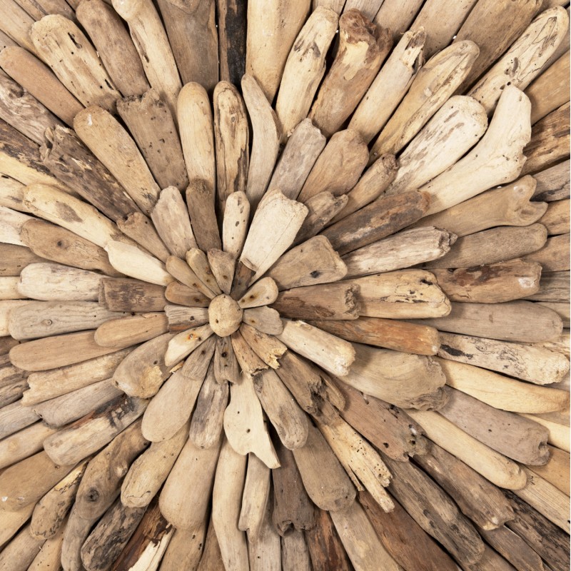 WALL DECORATION ROUND CHIIKI FK4300 DRIFTWOOD IN NATURAL Φ98 cm. WALL DECORATION ROUND CHIIKI FK4300 DRIFTWOOD IN NATURAL Φ98 cm.