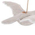 PENDANT DECORATION SEAGULL FK4301 ALBASIA WOOD IN WHITEWASH 65x40x16-96H cm. PENDANT DECORATION SEAGULL FK4301 ALBASIA WOOD IN WHITEWASH 65x40x16-96H cm.